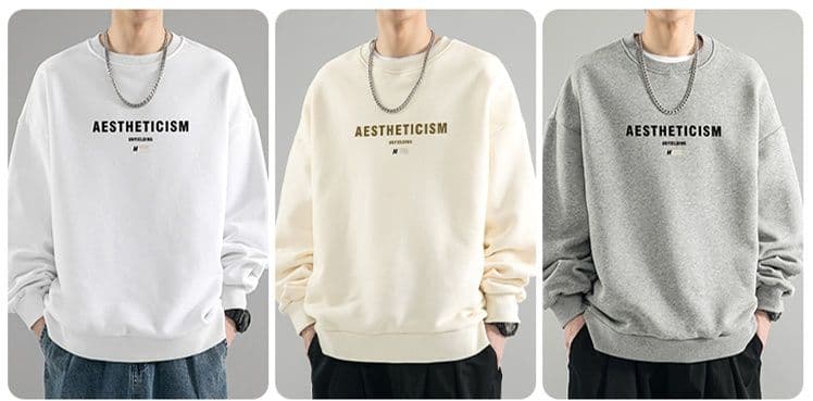 メンズ 黒 ファッション スウェット 美意識 ストリートスウェット