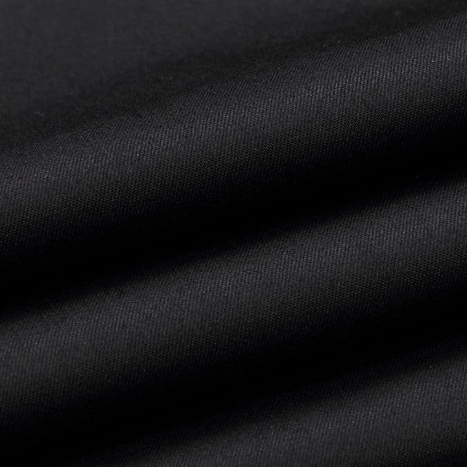 メンズ黒ファッション シャツ フォーマルシルエット光沢