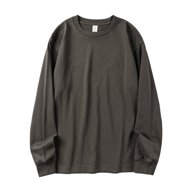 メンズ 黒 ファッション シンプル無骨トレンド長袖シャツ