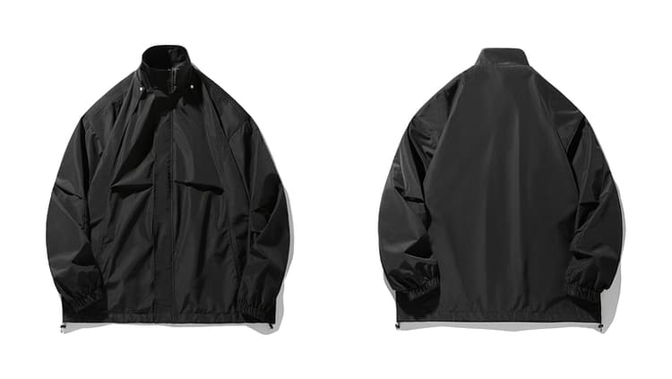 メンズ 黒 ファッション ジャケット スタンドカラーオーバーサイズジャケット