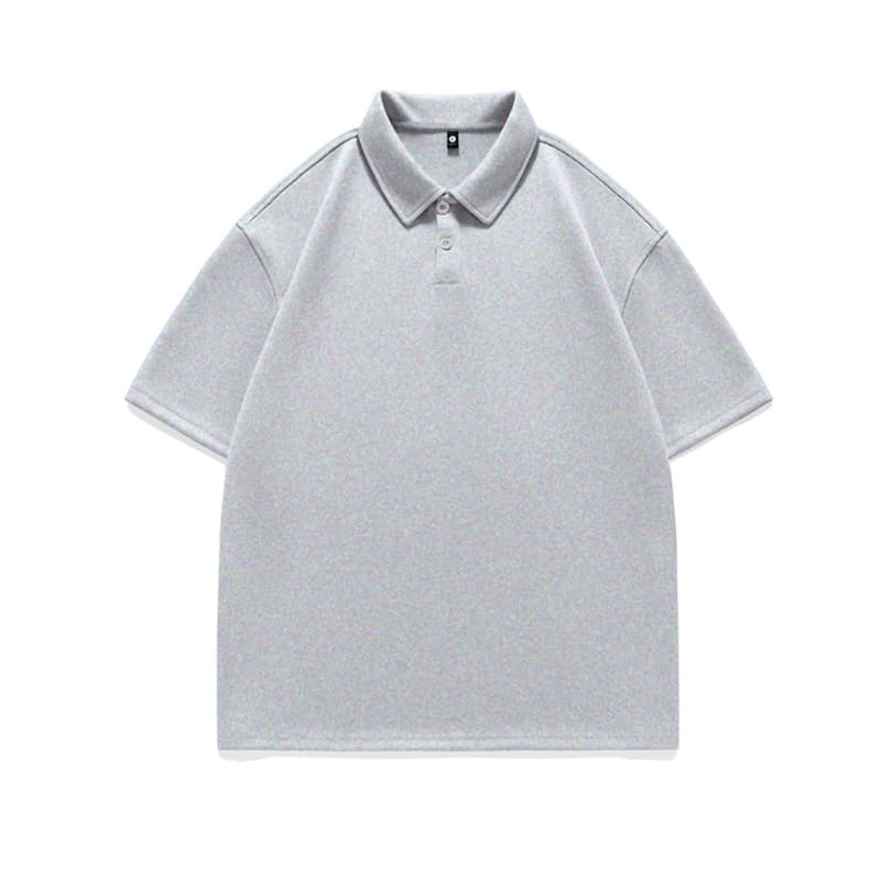 メンズ 黒 ファッション ポロシャツ シンプル上質ポロシャツ